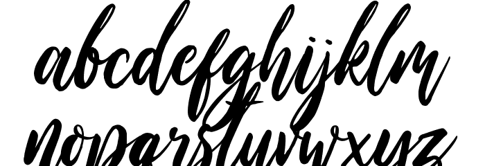 WildOnes Font LOWERCASE