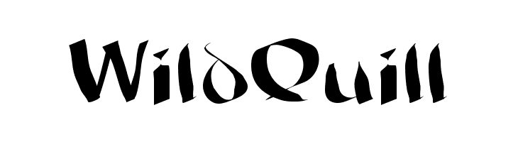 WildQuill  Frei Schriftart Herunterladen