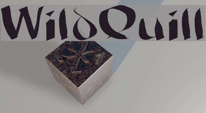 WildQuill Font examples