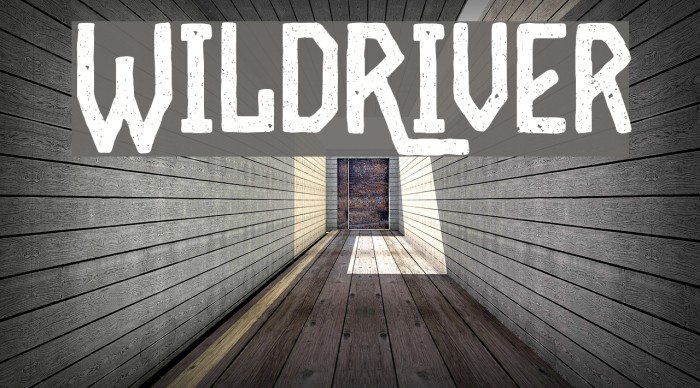 WildRiver फ़ॉन्ट examples