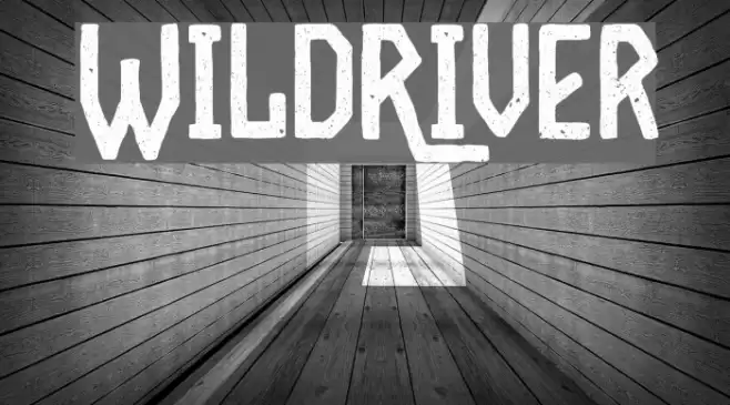 WildRiver Font examples