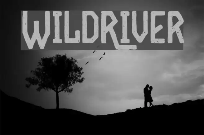 WildRiver Font examples