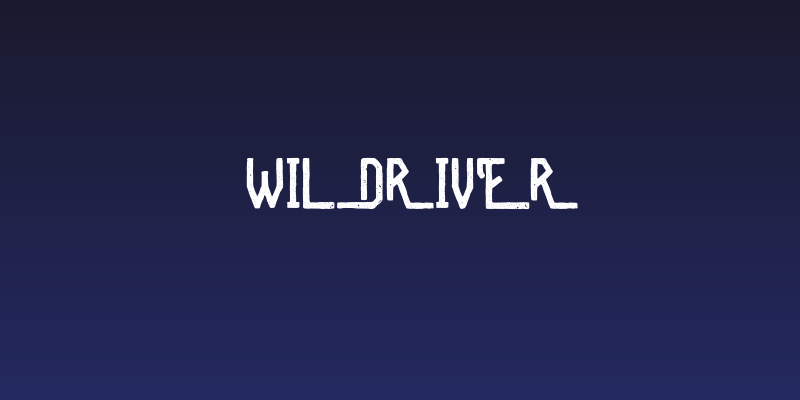 WildRiver Social Header