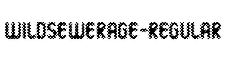 WildSewerage-Regular Font