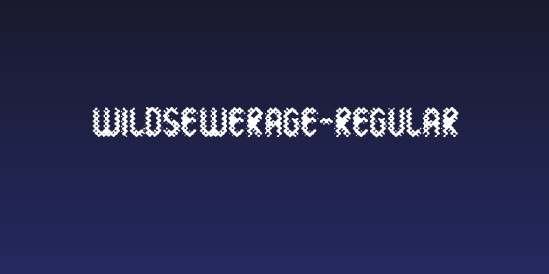 WildSewerage-Regular Social Header