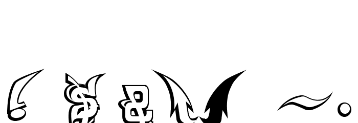 WildStyle_Basic Font OTHER CHARS