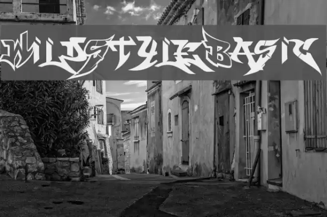 WildStyle_Basic Font examples