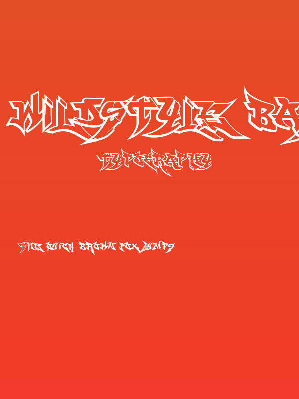 WildStyle_Basic Poster