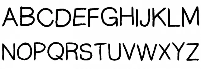 WildThang Шрифта ВЕРХНИЙ