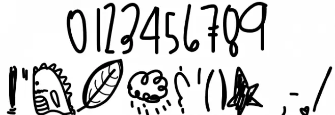 WildThingsZoo Font OTHER CHARS