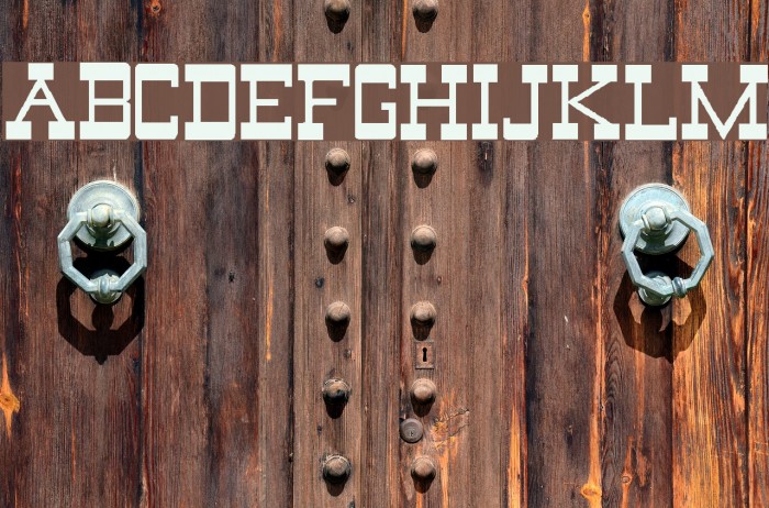 WildWest-Normal Font examples