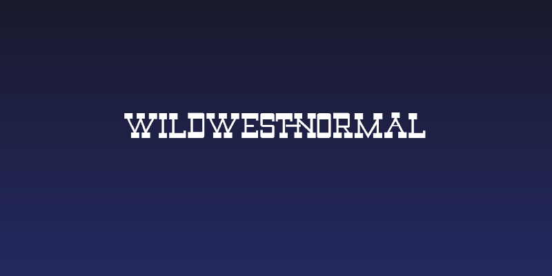 WildWest-Normal Social Header