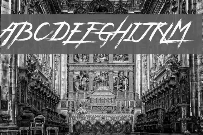 WildZovaFree Font examples