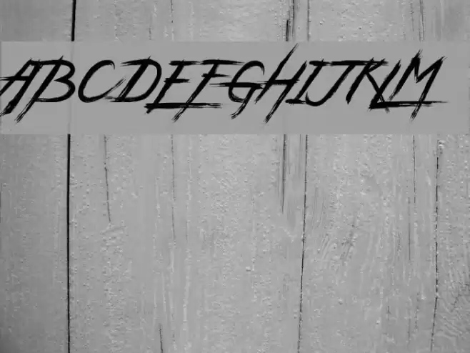 WildZovaFree Font examples