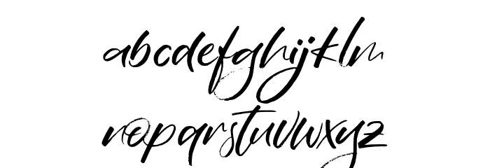 WildbreakDEMO-Regular Font LOWERCASE