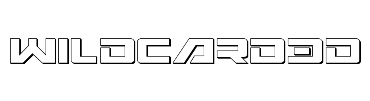 Wildcard 3D  baixar fontes gratis