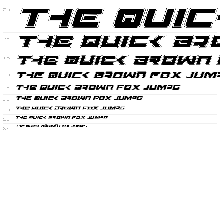 Wildcard Academy Italic Waterfall