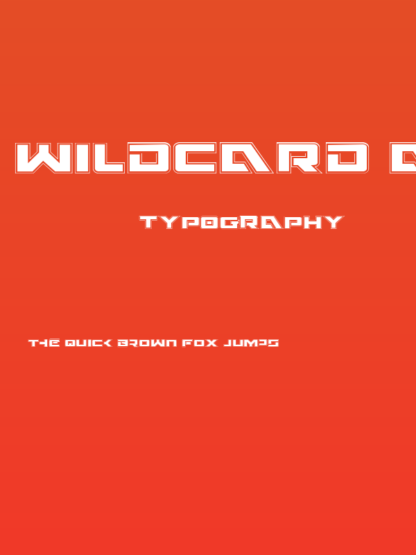 Wildcard Academy Poster