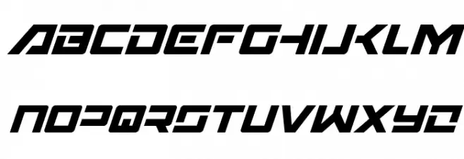 Wildcard Condensed Italic Fuentes MINÚSCULAS