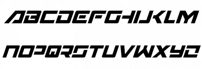 Wildcard Condensed Italic Fuentes MINÚSCULAS