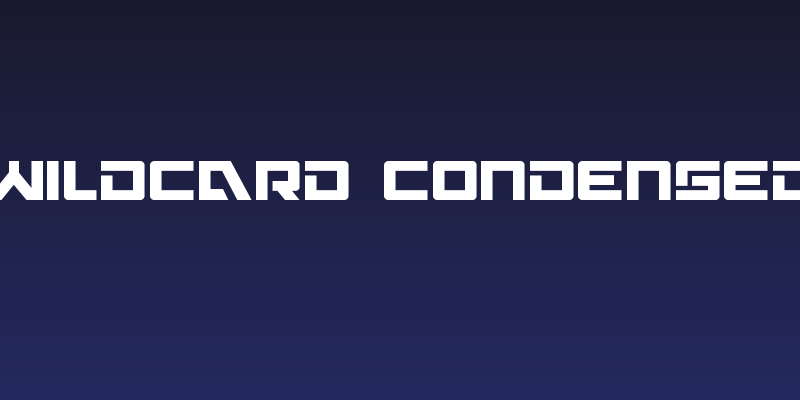 Wildcard Condensed Social Header