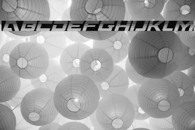 Wildcard Gradient Italic Font examples