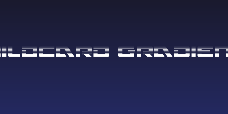 Wildcard Gradient Social Header
