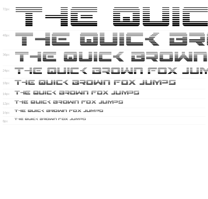 Wildcard Gradient Waterfall