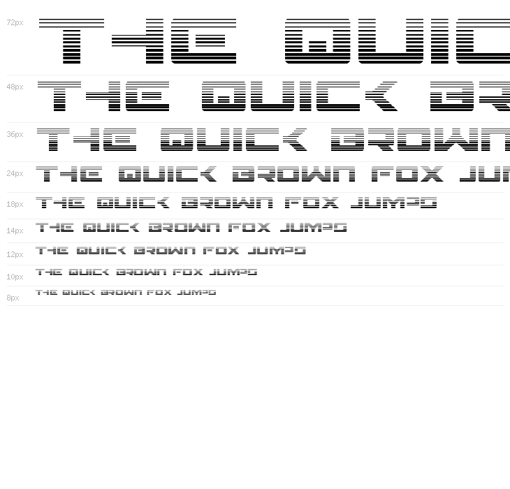 Wildcard Gradient Waterfall