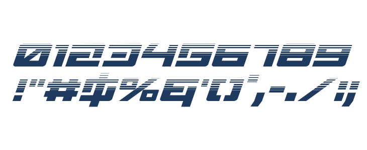 Wildcard Halftone Italic Other Characters