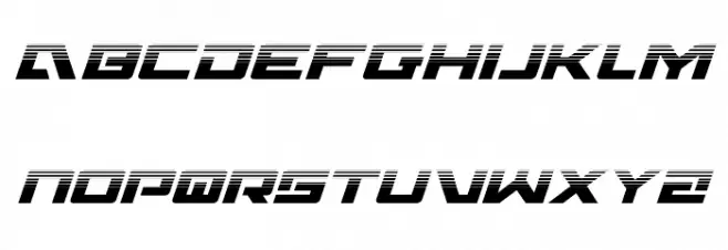 Wildcard Halftone Italic خط أحرف كبيرة