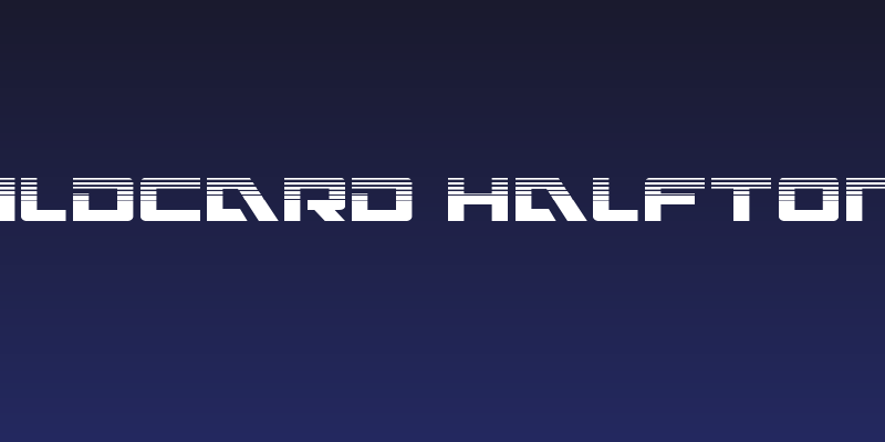 Wildcard Halftone Social Header