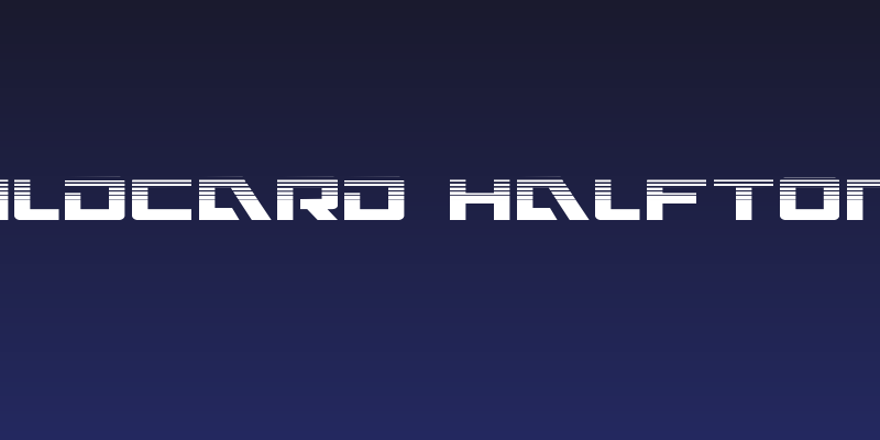 Wildcard Halftone Social Header