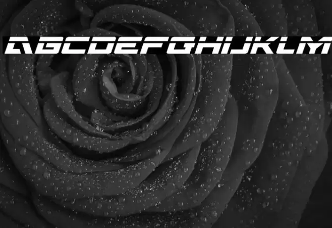 Wildcard Laser Italic Font examples