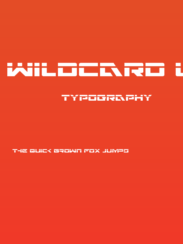 Wildcard Laser Poster