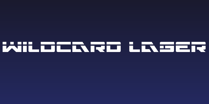 Wildcard Laser Social Header