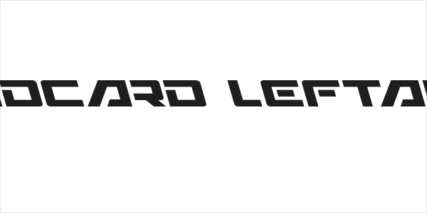 Wildcard Leftalic Logo