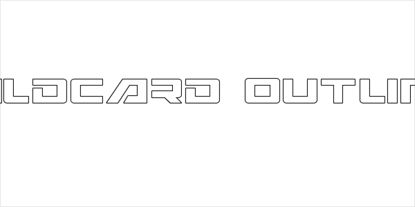 Wildcard Outline Logo