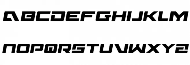 Wildcard Semi-Italic Polices MAJUSCULES
