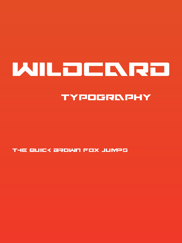 Wildcard Poster