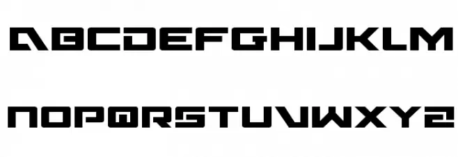 Wildcard Font UPPERCASE