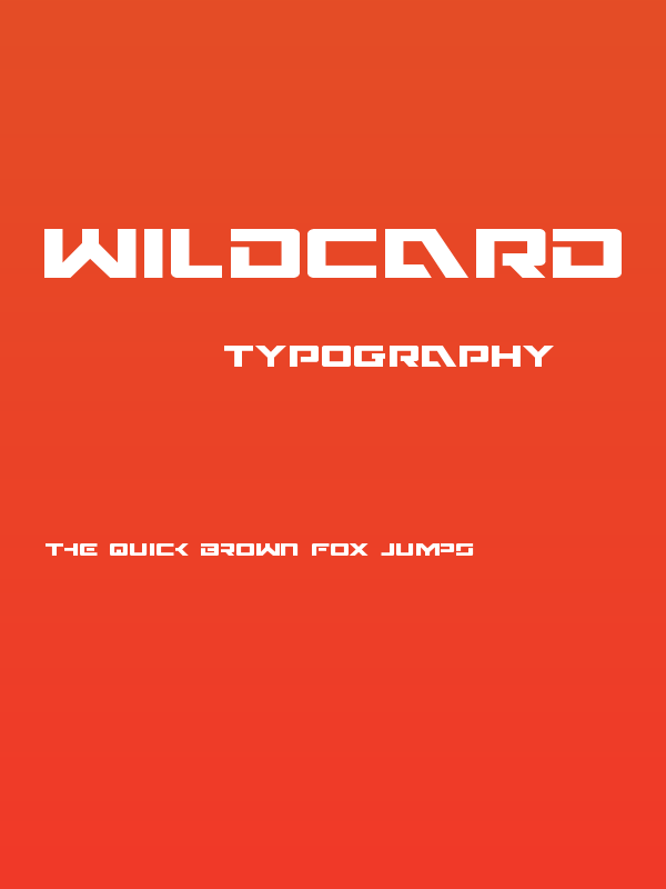 Wildcard Poster