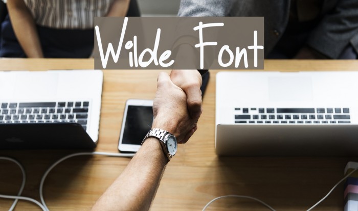 Wilde Font examples
