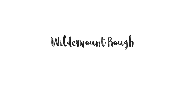 Wildemount Rough Logo