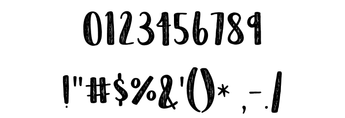 WildemountRough Font OTHER CHARS