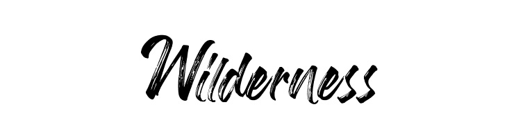 Wilderness  font caratteri gratis