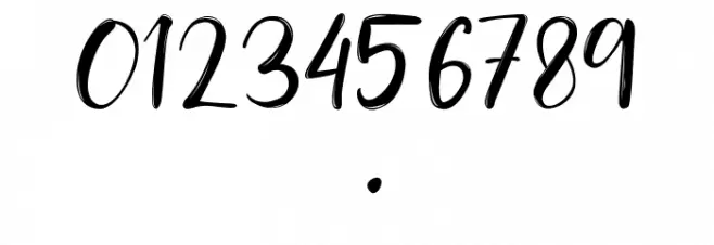 Wildest Dream Demo Font OTHER CHARS