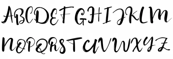Wildest Dream Demo Schriftart Groß