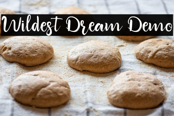 Wildest Dream Demo Example 2