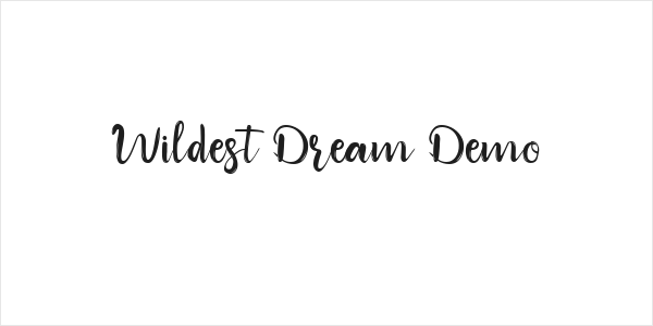 Wildest Dream Demo Logo